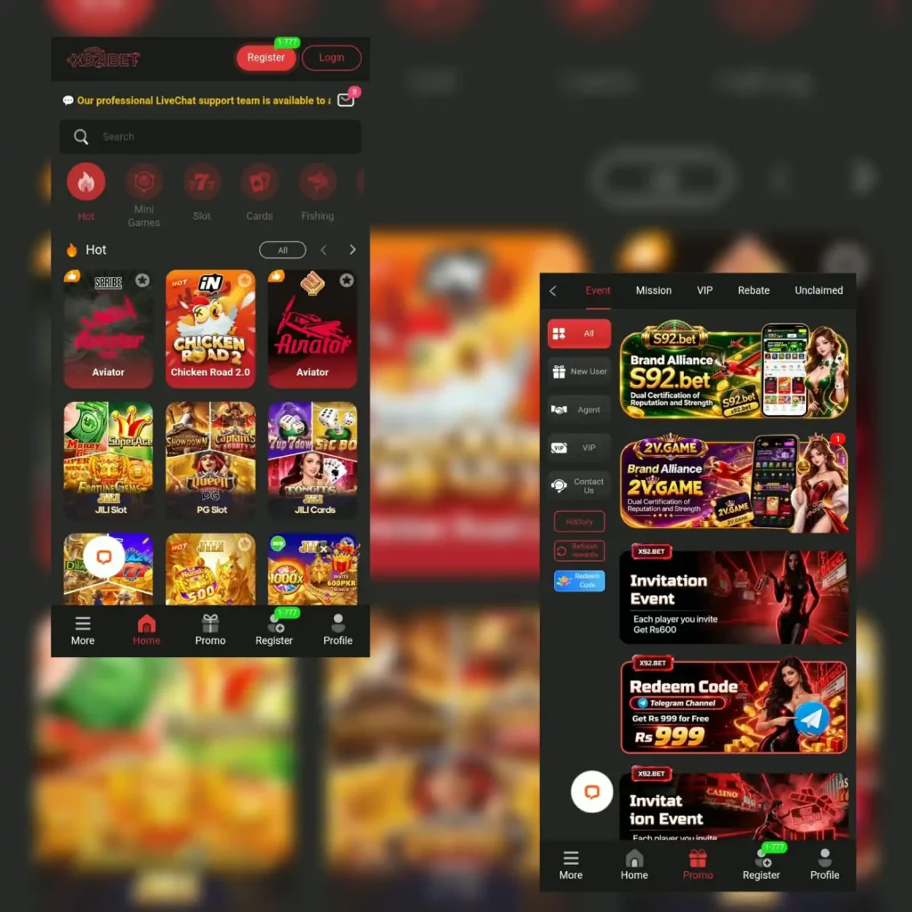 X92Bet game