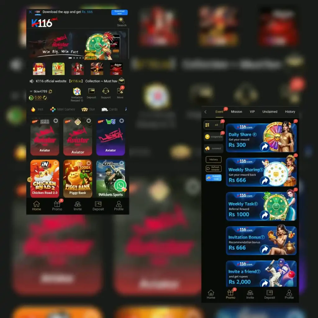 K116 game