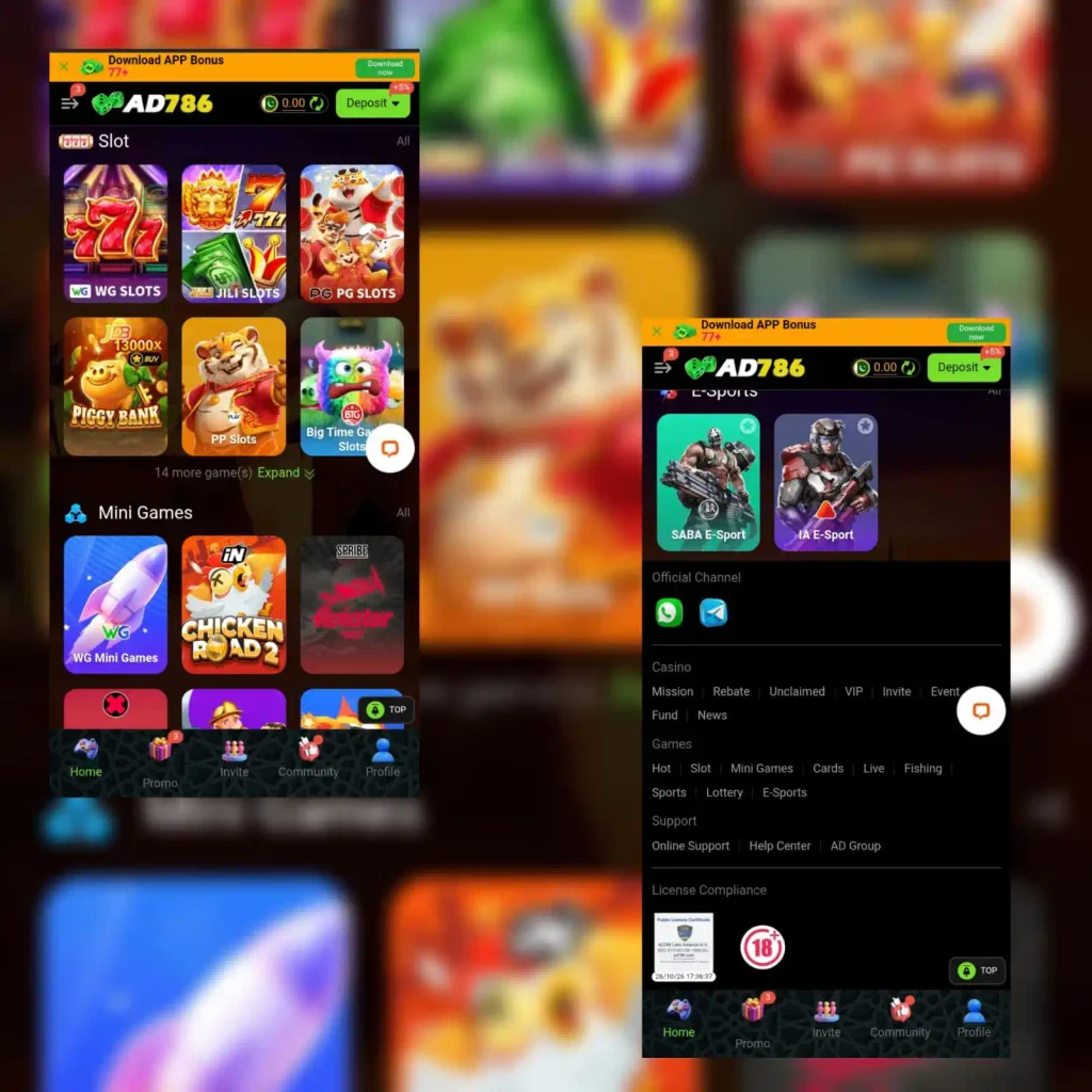 AD786 game